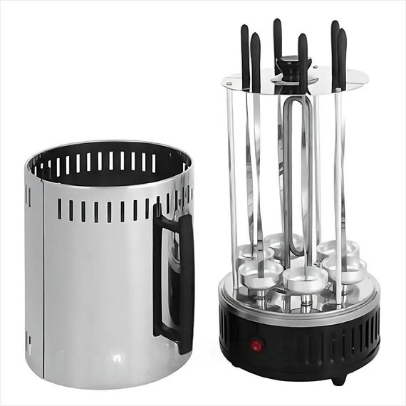 Електрошашличниця вертикальна на 8 шампурів XPRO CB-7418 (46562-Cb 7418_1100) | Зображення 8