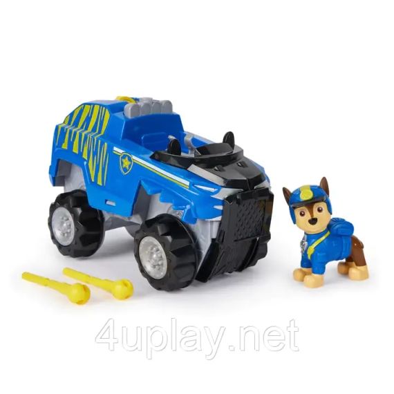 Щенячий патруль в джунглях Машина тигр и фигурка Гонщика Оригинал Paw Patrol Jungle Pups Chase Tiger Vehicle
