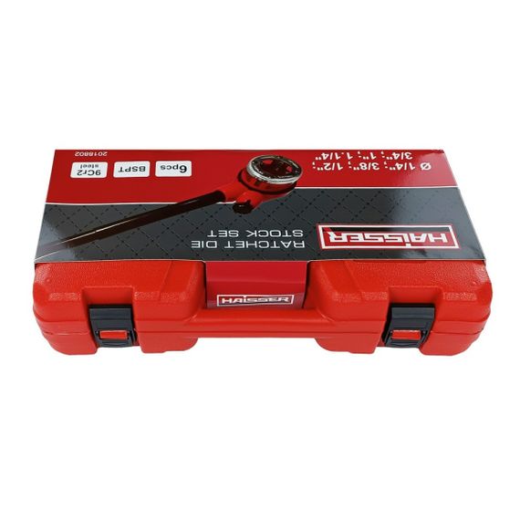 Набор клепов с трещоткой 6 шт. 1/4", 3/8", 1/2", 3/4", 1", 1.1/4" Haisser | Зображення 7