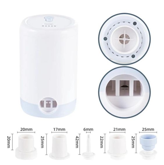 Насос електричний портативний для пляжних кругів, ліжок, матраців | Зображення 5