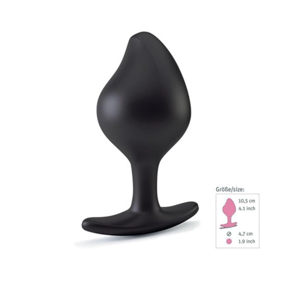 Силіконова анальна пробка Mystim Rocking Force L для електростимулятора, діаметр 4,7 см | Зображення 2