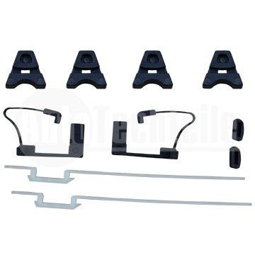 Комплект направляющих шторки люка Mercedes Benz C117 / W176 / W205 / W222, AutoTechteile, 100 7816, 176 906 37 00/2
