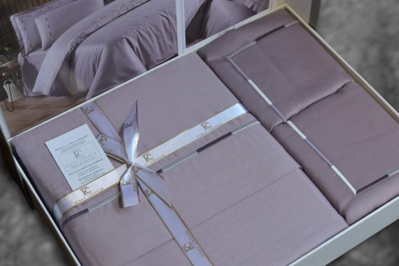 Постельное белье First Choice V.I.P Satin Moonlight 200 х 220 см Claudio Lavender | Зображення 3