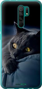 Чохол на Xiaomi Redmi 9 Димчастий кіт "825u-2019-2448"