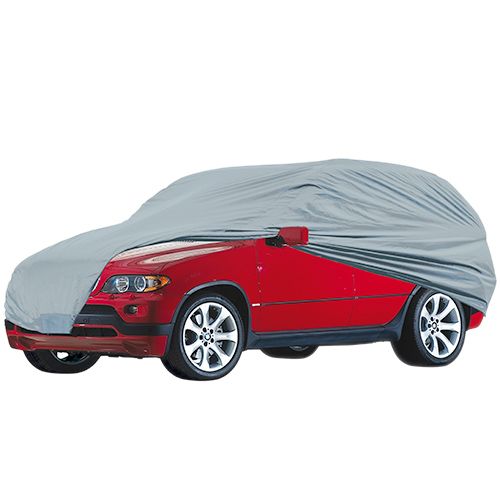 Тент автом JC13402 L на джип/мінівен сірий з підкладкою PEVA+non PP Cotton 457х185х145 к.з. | Зображення 8