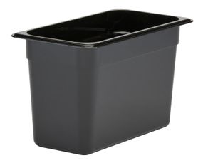 Гастроемкость Cambro GN 1/3 (325х176 мм) из поликарбоната, Черный, 200 мм