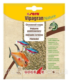 Корм для риб Sera Vipagran Nature в гранулах 12 г 00200
