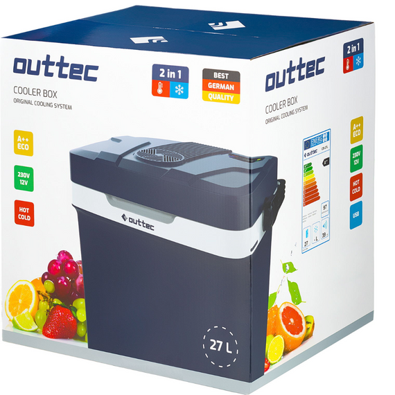 Автохолодильник Outtec 27 L чорний | Зображення 2