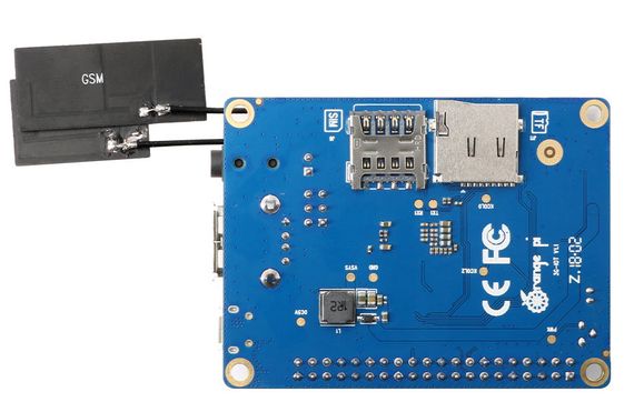 Одноплатний комп'ютер Orange Pi 3G-IOT-A 256Mb | Зображення 2