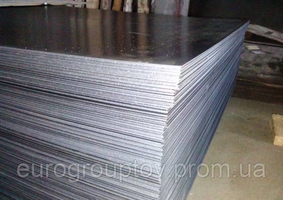 Лист оцинкованный  0,5х1000х2000мм