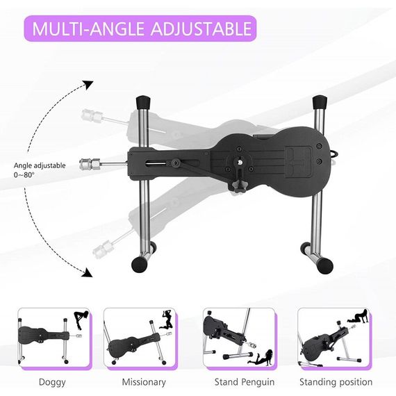 Смарт секс-машина Hismith AK-09 Sex Machine APP з фалоімітатором, бездротовий пульт ДК | Зображення 2