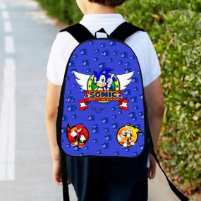 Рюкзак дитячий Супер Сонік "Super Sonic" 34х27см, міський ранець для хлопчика з принтом (00370)