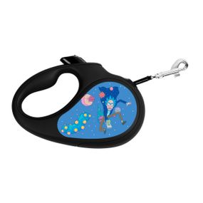 Рулетка для собак Waudog R-Leash L з малюнком "Рік Та Морті 3", стрічка, 5 м