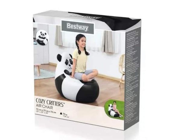 Надувне крісло Bestway 75116, «Панда», 72 х 72 х 64 см | Зображення 4