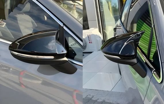 Кришки дзеркал M-Look (З защіпками, 2 шт) для BMW 1 серія F20/21 2011-2019 рр | Зображення 1
