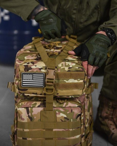 Тактический штурмовой рюкзак мультикам U.S.A 45 литров | Зображення 3
