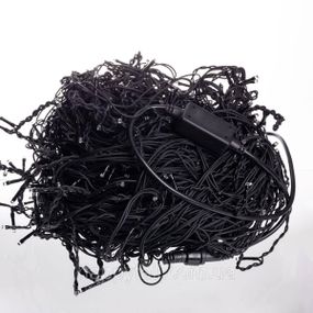 Вулична гірлянда Бахрома 50 м 840 LED чорний провід Білий 50MBW