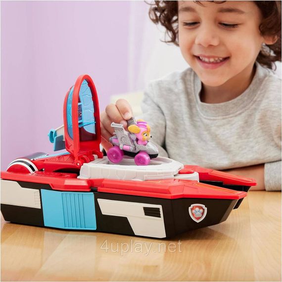 Щенячий Патруль: Мегафильм 2023. Мини-база Авианосец. Paw Patrol Mighty Movie Pup Squad Aircraft Carrier HQ | Зображення 4