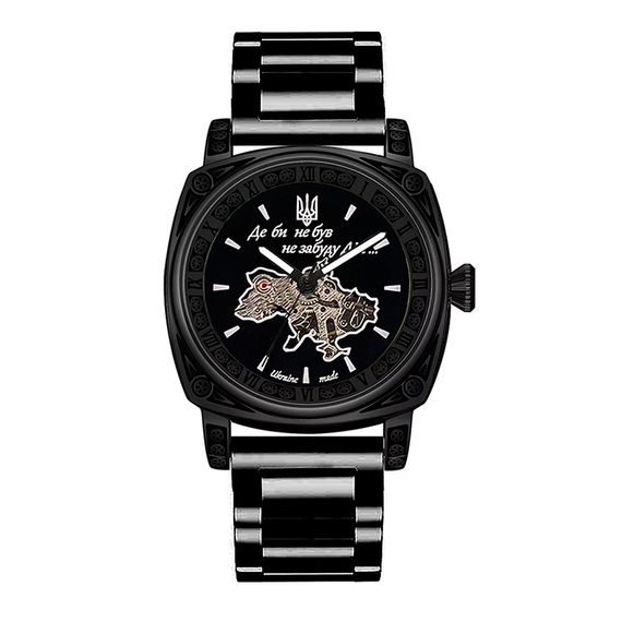Чоловічий годинник Awarder 021 Де би не був All Black Steel