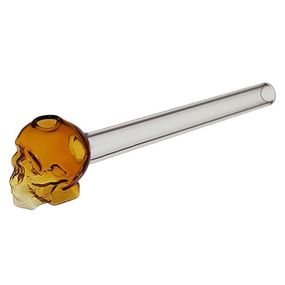 Кальян Стеклянная Трубка Oil Pipe Glass Skull