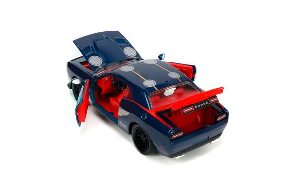 Машина металева Dodge Challenger Marvel Comics із фігуркою Тора | Зображення 3