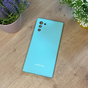 Чохол Samsung Note 10 софт тач Ментол