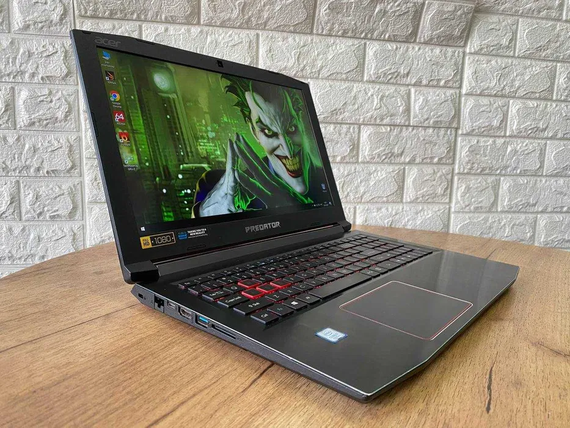 Ноутбук Predator PH315-51 15.6"FHD/IPS/144Hz/i7 8750H/16/SSD256+HDD2Tb/GTX1060 | Зображення 1