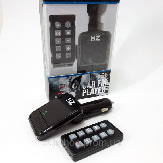 FM модулятор з bluetooth, Автомобільний fm передавач з блютуз, Адаптер для музики в автомобілі KI-99 | Зображення 6