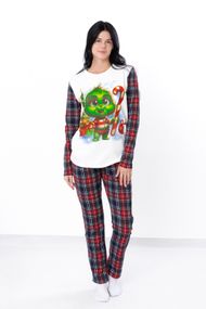 Піжама жіноча "Family look" Носи своє 50 Чорний (p-12939-178546)