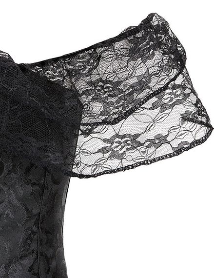 Корсет Star Night 12 Plastic Bones черный, XS sexstyle | Зображення 9