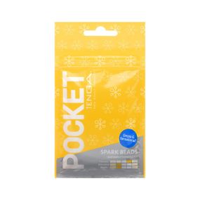 Мастурбатор TENGA Pocket Spark Beads Sex Aura