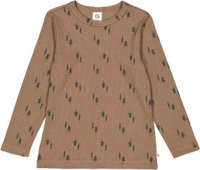 Дитячий лонгслів для хлопчика Green Cotton 62 см Кавовий (25111257)