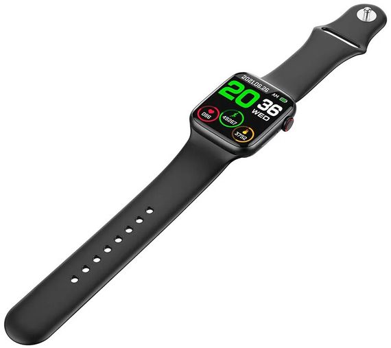 Смарт годинник Hoco Y5 Pro Smart Call Bluetooth розумний годинник спортивний фітнес Чорний | Зображення 2