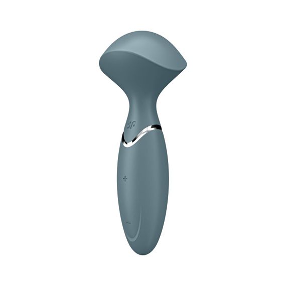 Вібромасажер Satisfyer Mini Wand-er Grey | Зображення 1