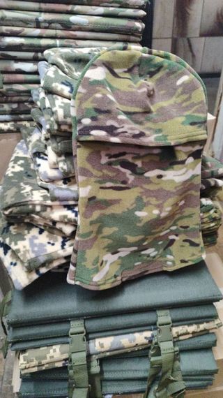 Зимова флісова  балаклава мультикам