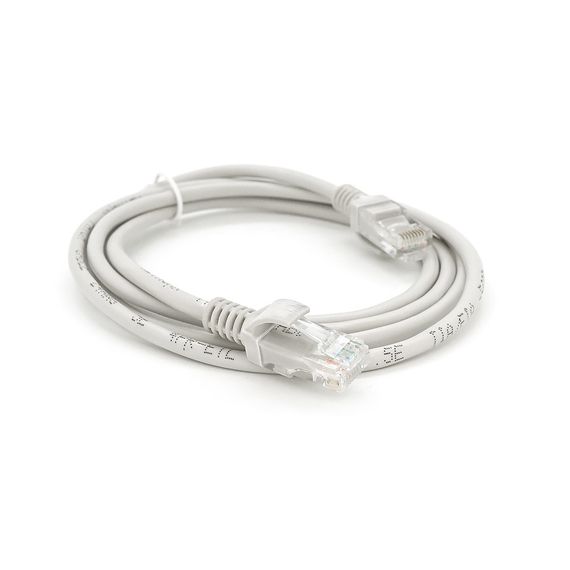 Патч-корд литий RITAR, CCA, UTP, RJ45, Cat.5e, 1m, сірий Q1000