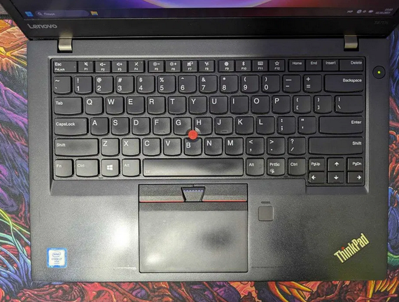 Ноутбук Lenovo ThinkPad T470s 14" FHD i7-6600U/12/240 Б/У | Зображення 2