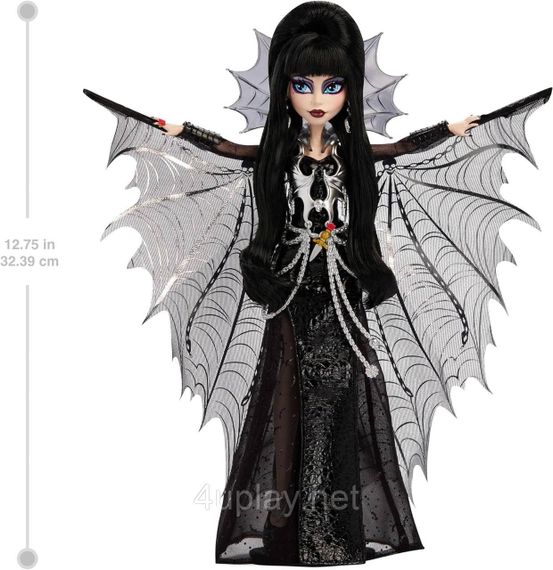 Колекційна лялька Ельвіра володарка темряви Mattel Monster High Skullector Elvira Mistress of The Dark | Зображення 3