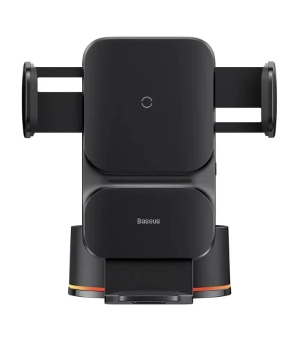 Тримач для мобільного автотримач з бездротовою зарядкою Baseus Wisdom Auto Alignment 15W | Зображення 3