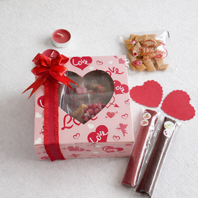 Подарочный набор пастилы «Сладкая романтика» ( три вида пастилы), 550 г