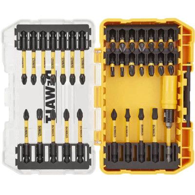 Набор бит DeWALT EXTREME FLEXTORQ, Phillips, Pozidriv, Torx, T25, L= 25,57 мм, 31 шт, кейс (DT70739T) | Зображення 1