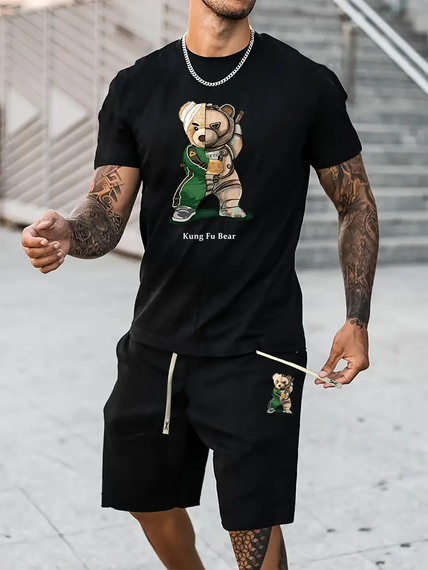 Комплект футболка та шорти ДТФ