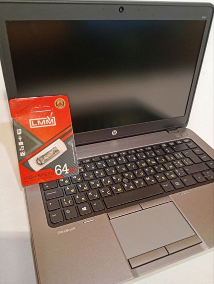 Ультрабук Б-клас HP EliteBook 840 G1 / 14" (1366x768) TN / Intel Core i5-4210U (2 (4) ядра по 1.7 - 2.7 GHz) / 8 GB DDR3 / 120 GB SSD / Intel HD Graphics 4400 / WebCam / Без АКБ б/в | Зображення 9