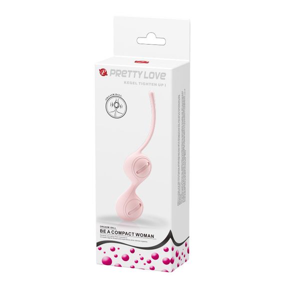 Вагинальные шарики KEGEL (кремовые) sexstyle