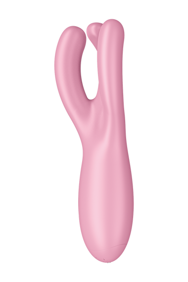 Гнучкий смарт-вібратор Satisfyer Threesome 4 Connect App рожевий Sex Aura | Зображення 5