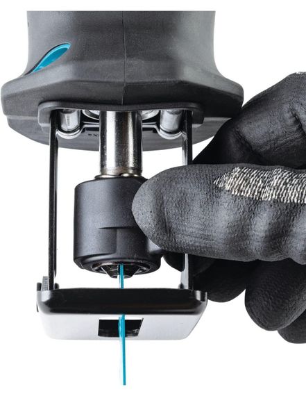 Пила шабельна акумуляторна Makita DJR189Z (22 мм, 3100 об/хв, 450 Вт, BL, LXT, без акумуляторів та зарядного пристрою) | Зображення 7