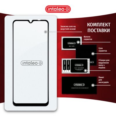 Стекло защитное Intaleo Full Glue Xiaomi Redmi 10C (1283126527173) | Зображення 7