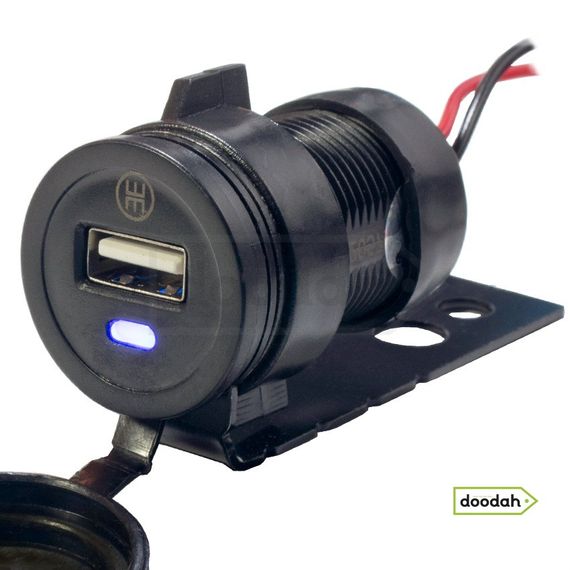 Авто / Мото USB зарядний пристрій - Tirol Sockets 1,5 А - доп порт usb для вашого авто | Зображення 4