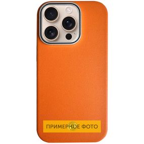 Чехол PC+Leather SGP with MagSafe для Apple iPhone 16 (6.1")