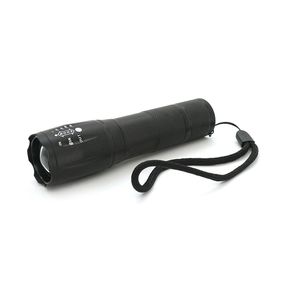 Ліхтар ручний BAILONG BL-1831-T6, 1LED Cree XM-L T6, 3W, 3 режими, ZOOM, 18650/1400mah (перехідник 3*AAA), Black, IP40, СЗУ, 123х30х21мм, BOX